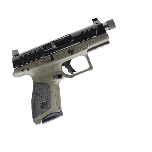 BERETTA APX A1 TAC 9MM BLK/OD 21+1 TB - Image 2
