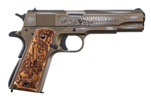 AUTO-ORDNANCE - THOMPSON BOOTLEGGER 1911A1 45ACP BRNZE