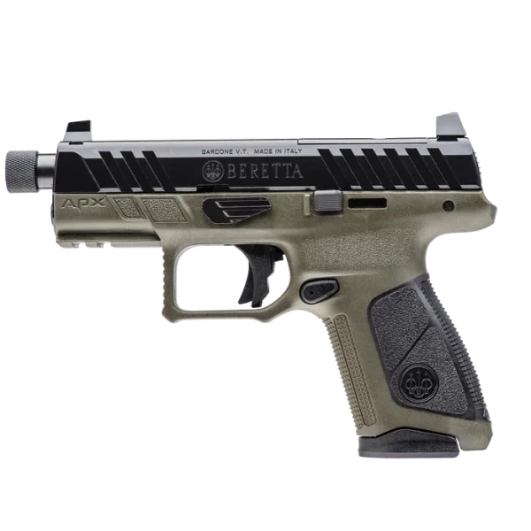 BERETTA APX A1 TAC 9MM BLK/OD 21+1 TB - Image 5