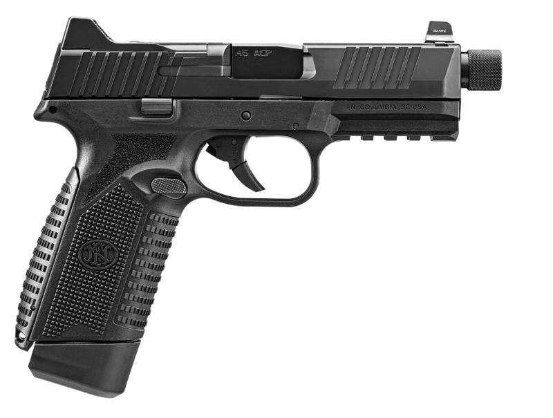 FN 545 T 45acp Blk 4.7" 18+1