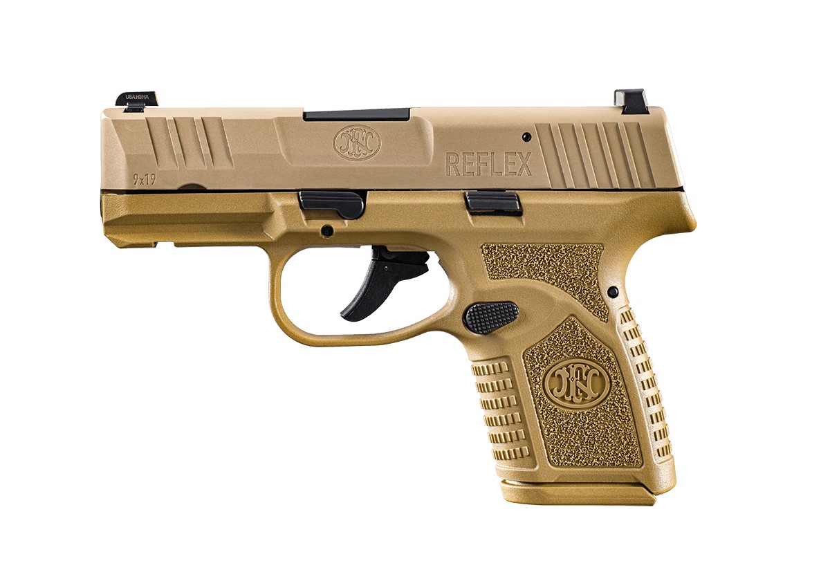 FN Reflex 9mm Fde 3.3" 10+1 Ns