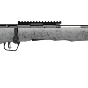 SAVAGE ARMS B22 22LR BL/GRY 18" CARBON TB