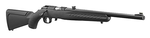 RUGER American Cmpct 17hmr Bl/sy 18"