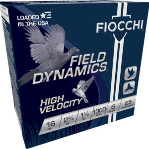 FIOCCHI 16GA 2.75" 1300FPS