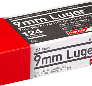 AGUILA 9MM LUGER 124GR FMJ-RN