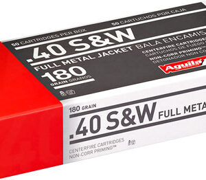 AGUILA 40 SW 180GR FMJ-FN