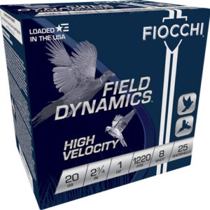 FIOCCHI 20GA 2.75" 1220FPS