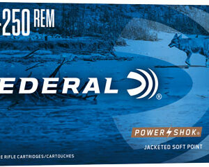 FEDERAL POWER-SHOK 22-250 REM