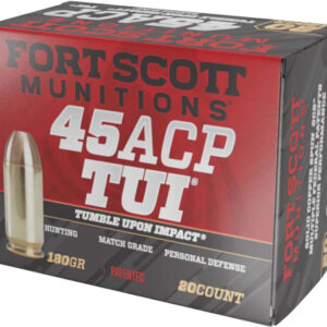 FORT SCOTT .45ACP TUI 180GR