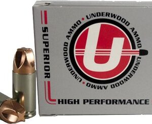 UNDERWOOD 9MM LUGER +P+ 90GR