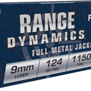 FIOCCHI 9MM LUGER 124GR FMJ