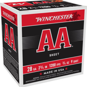 WINCHESTER AA 28GA 3/4OZ #9