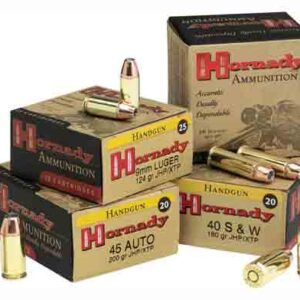 HORNADY 9MM LUGER 124GR XTP
