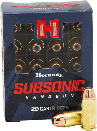 HORNADY Subsonic 40 Sw 180gr