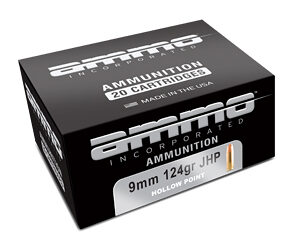 AMMO INC 9MM 124GR XTP JHP 20/200