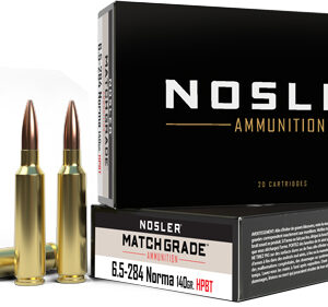 NOSLER MATCH 6.5MM X 284 NORMA