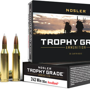NOSLER TROPHY GRADE 243 90GR