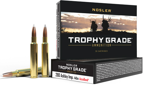 NOSLER Trophy Grade 280ack Imp