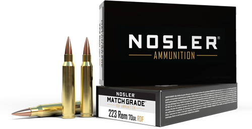 NOSLER Match Grade 223rem 70gr