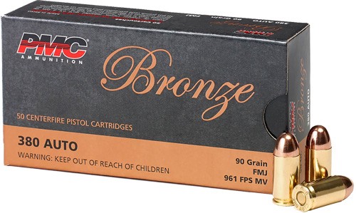 PMC 380ACP 90GR FMJ