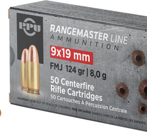 PPU RANGEMASTER 9MM 124GR FMJ