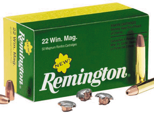 REMINGTON 22 WMR 40GR JHP