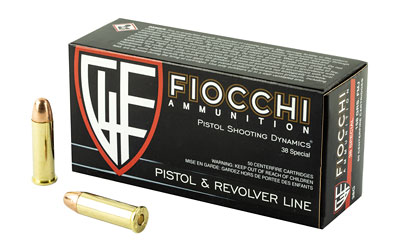 FIOCCHI 38spl 158gr Fmj 50/1000