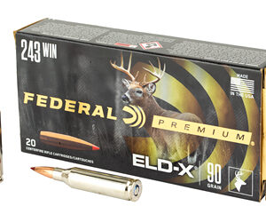 FED PRM 243WIN 90GR ELD-X 20/200