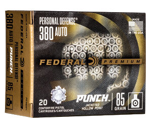 FED PD PUNCH 380AUTO 85GR JHP 20/200