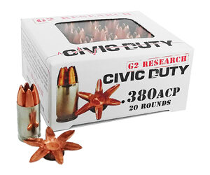 G2R CIVIC DUTY 380ACP 64GR 20/500