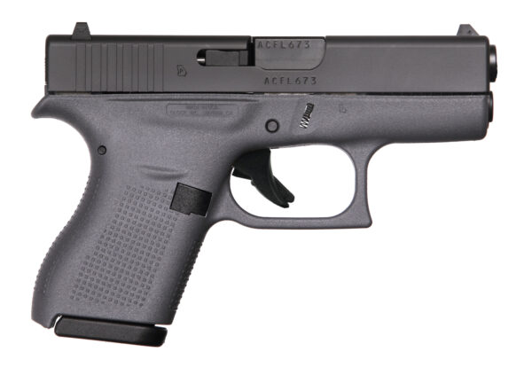 GLOCK G42 G3 GRAY 380ACP 6+1 3.25