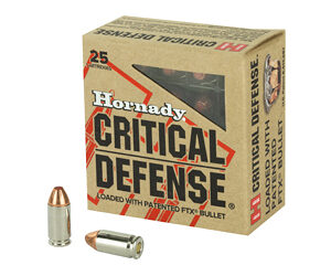 HRNDY CD 9X18MAK 95GR FTX 25/250