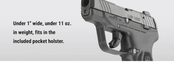 RUGER LCP MAX 380ACP BL/POLYMER 10+1 - Image 6