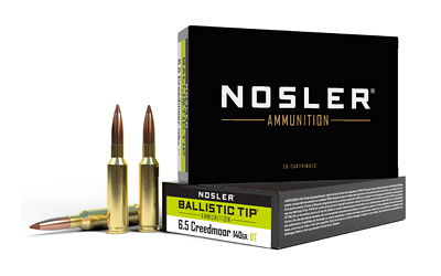 NOSLER 6.5 Creedmoor 140gr Bt 20/180