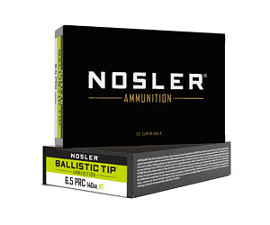 NOSLER 6.5 CREED 140GR CC 20/200