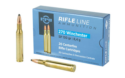 PPU 270win Sp 130gr 20/200