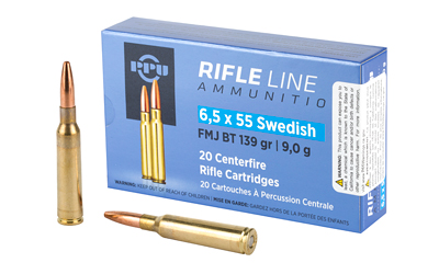 PPU 6.5x55 Swedish Fmj 139gr 20/200