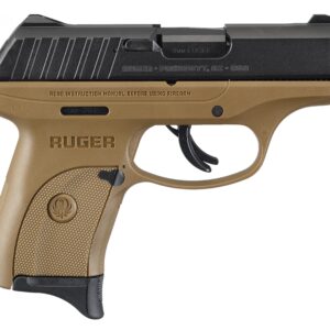 RUGER EC9S 9MM BLK/FDE 7+1 FS SAFETY
