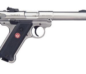 RUGER MKIV TARGET 22LR 5.5" SS 10+1