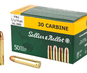 S&B 30CARBINE 110GR FMJ 50/1000
