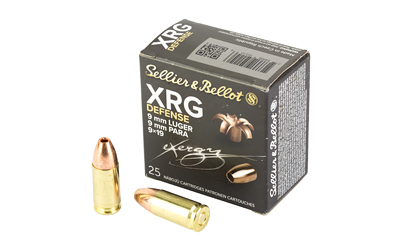 S&B 9mm 100gr Xrg 25/1000