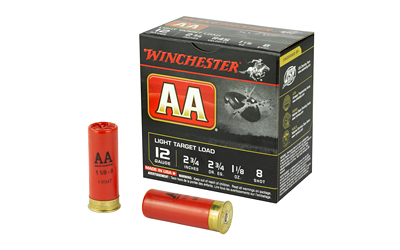 WIN Aa Trgt 12ga 2.75" #8 25/250