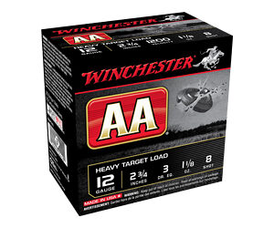 WIN AA HVY TRGT 12GA 2.75" #8 25/250