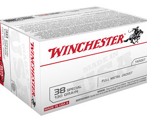 WIN USA TRGT 38SPL 130GR FMJ 100/500