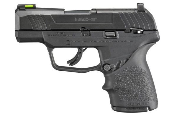 RUGER MAX-9 9MM BLK 10+1 HOGUE MASS