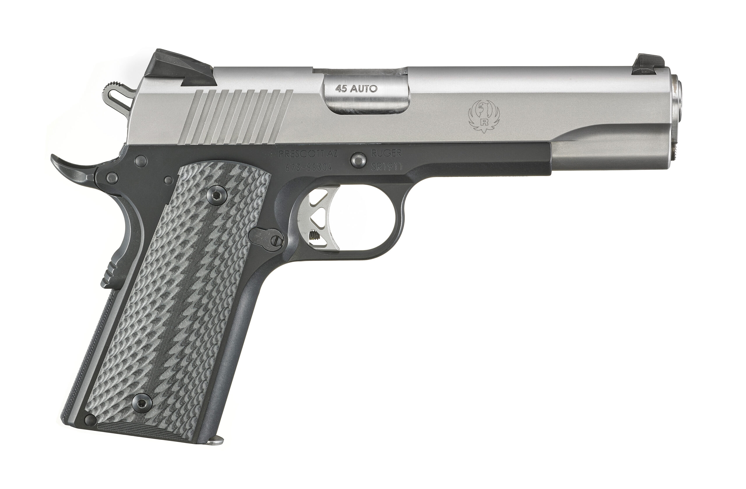 RUGER Sr1911 45acp Ss/g10 5" 8+1 Fs
