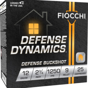 FIOCCHI 12GA 2.75" 1 BUCK
