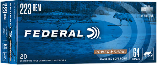 FEDERAL Power-shok 223 Rem