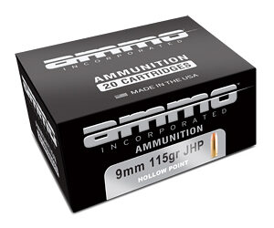 AMMO INC 9MM 115GR XTP JHP 20/200