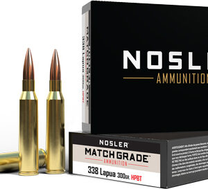 NOSLER MATCH GRADE 338 LAPUA